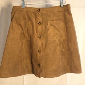Abercrombie & Fitch tan mini skirt *lowest price*